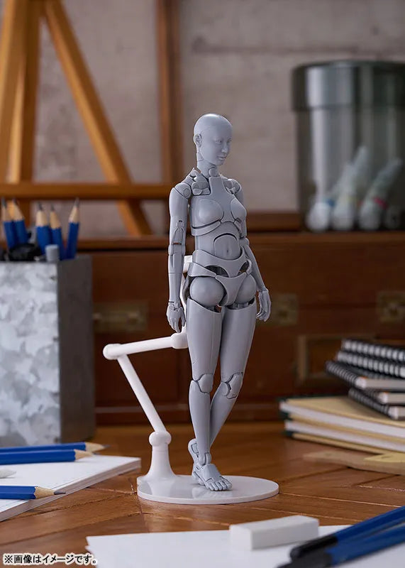 Nishimura Style Drawing Doll Olive - Gray (Good Smile Company, Max Factory)ㅤ – Max Factory – ActionFigureBrasil