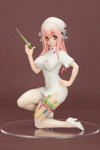 Nitro Super Sonic - Sonico - 1/7 - Nurse ver. (Orchid Seed)ㅤ – Orchid Seed – ActionFigure Brasil
