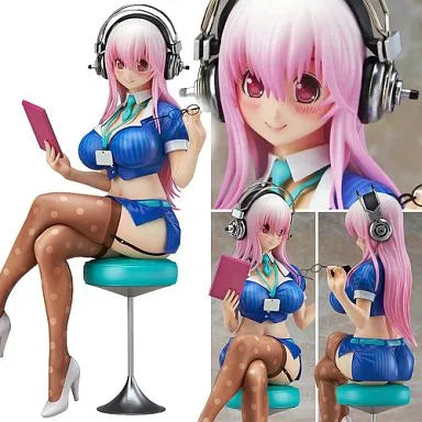 Nitro Super Sonic - Sonico - 1/7 - Office Lady Ver. (Wing)ㅤ – Wing – ActionFigure Brasil