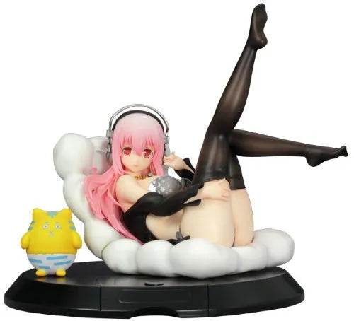 Nitro Super Sonic - Sonico - Voice Collection - 1/7 - Bikini & Sofa ver., Black ver. (Griffon Enterprises)ㅤ – Griffon Enterprises – ActionFigure Brasil
