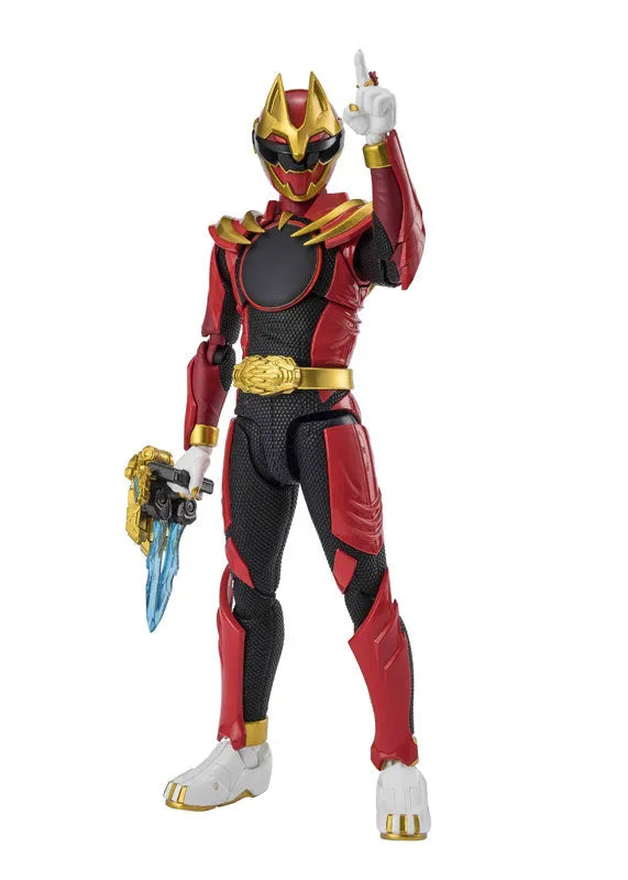 No.1 Sentai Gozyuger - Gozyu Wolf - S.H.Figuarts - Sentai Ring - Shokai Gentei Sentai RIng Fuzoku-ban (Bandai Spirits)ㅤ – Bandai Spirits – ActionFigure Brasil