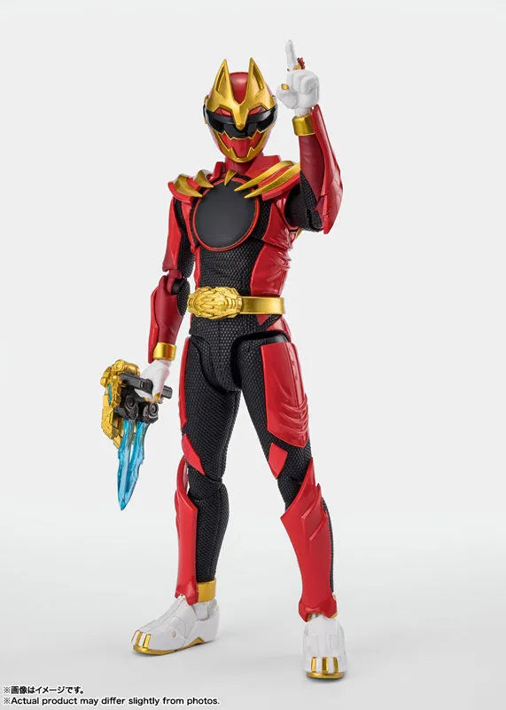 No.1 Sentai Gozyuger - Gozyu Wolf - S.H.Figuarts - Sentai Ring - Shokai Gentei Sentai RIng Fuzoku-ban (Bandai Spirits)ㅤ – Bandai Spirits – ActionFigure Brasil