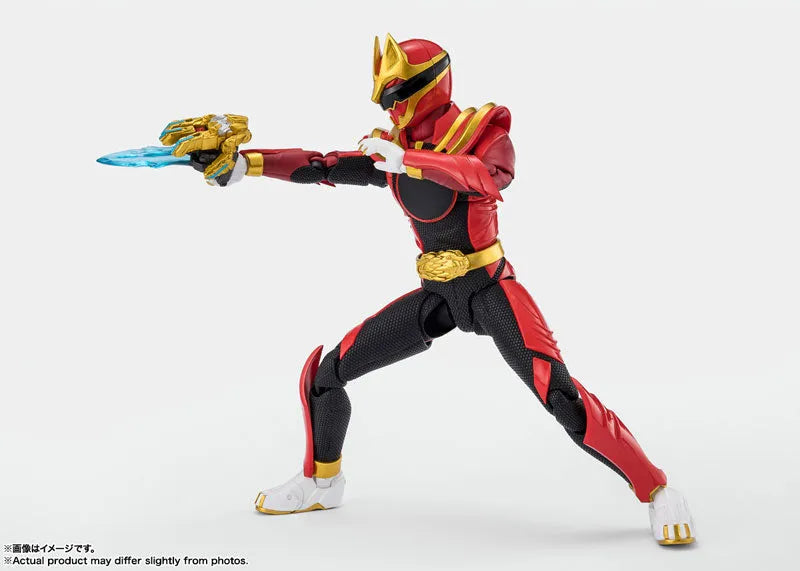 No.1 Sentai Gozyuger - Gozyu Wolf - S.H.Figuarts - Sentai Ring - Shokai Gentei Sentai RIng Fuzoku-ban (Bandai Spirits)ㅤ – Bandai Spirits – ActionFigure Brasil