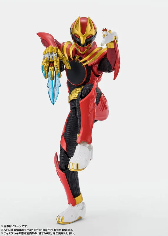 No.1 Sentai Gozyuger - Gozyu Wolf - S.H.Figuarts - Sentai Ring - Shokai Gentei Sentai RIng Fuzoku-ban (Bandai Spirits)ㅤ – Bandai Spirits – ActionFigure Brasil
