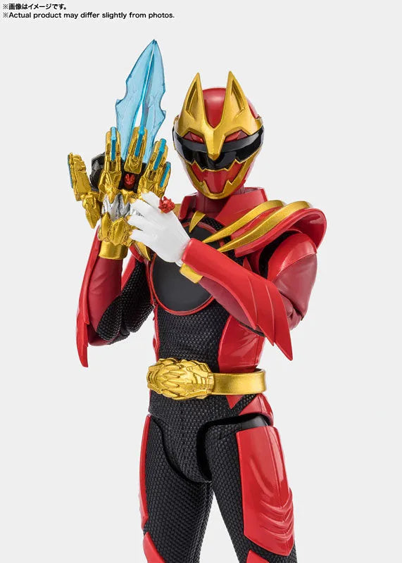 No.1 Sentai Gozyuger - Gozyu Wolf - S.H.Figuarts - Sentai Ring - Shokai Gentei Sentai RIng Fuzoku-ban (Bandai Spirits)ㅤ – Bandai Spirits – ActionFigure Brasil