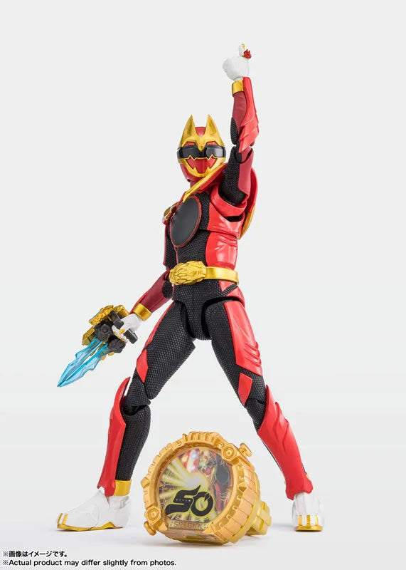 No.1 Sentai Gozyuger - Gozyu Wolf - S.H.Figuarts - Sentai Ring - Shokai Gentei Sentai RIng Fuzoku-ban (Bandai Spirits)ㅤ – Bandai Spirits – ActionFigure Brasil