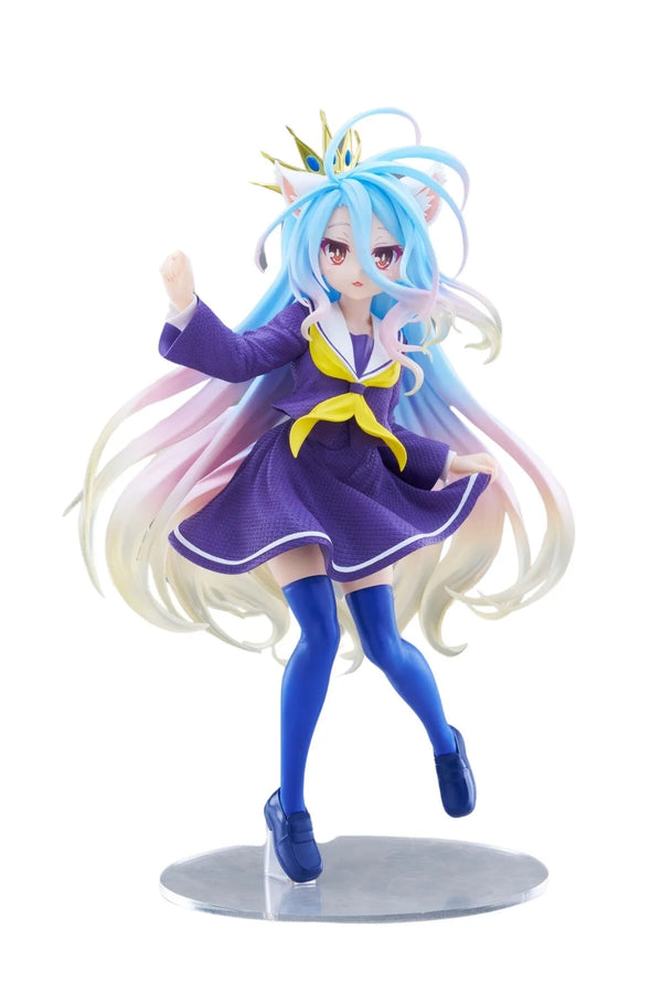 No Game No Life - Shiro - Coreful Figure - Nekomimi Seifuku ver. (Taito)ㅤ – Taito – ActionFigure Brasil