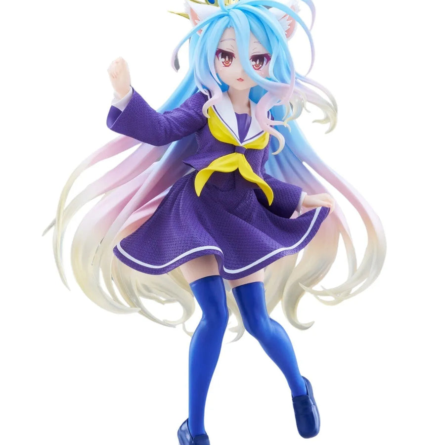 No Game No Life - Shiro - Coreful Figure - Nekomimi Seifuku ver. (Taito)ㅤ – Taito – ActionFigure Brasil