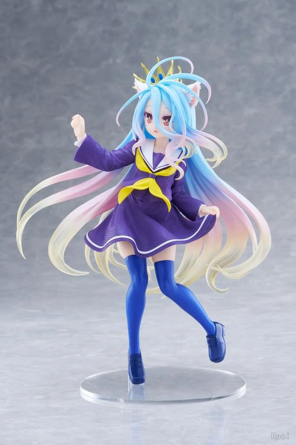 No Game No Life - Shiro - Coreful Figure - Nekomimi Seifuku ver. (Taito)ㅤ – Taito – ActionFigure Brasil