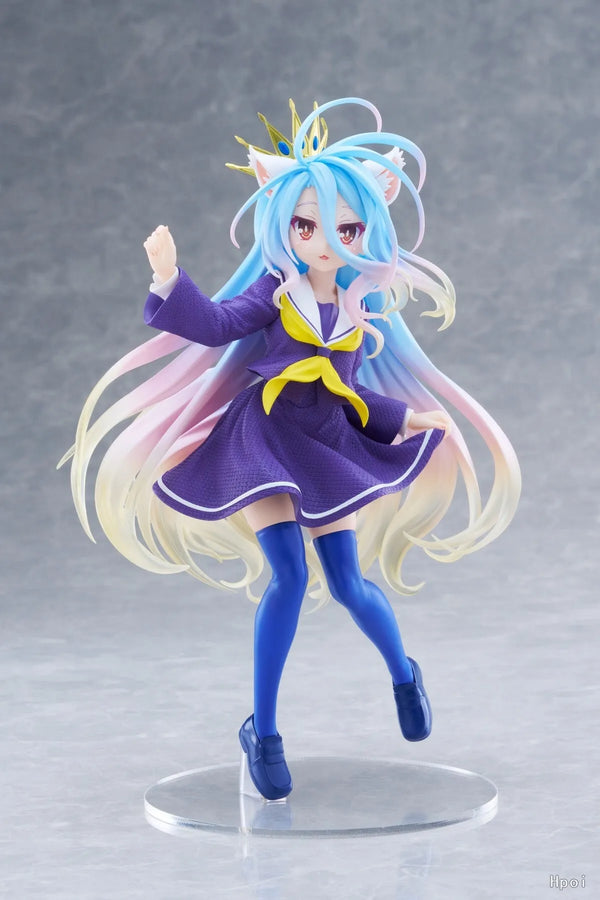 No Game No Life - Shiro - Coreful Figure - Nekomimi Seifuku ver. (Taito)ㅤ – Taito – ActionFigure Brasil