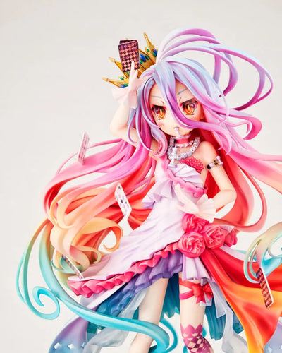 "No Game No Life" Shiro Dress Ver. 1/7ㅤ – Kadokawa – ActionFigureBrasil — iluminação de estúdio