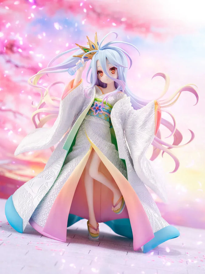 No Game No Life - Shiro - F:Nex - 1/7 - Shiromuku (FuRyu)ㅤ – FuRyu – ActionFigure Brasil