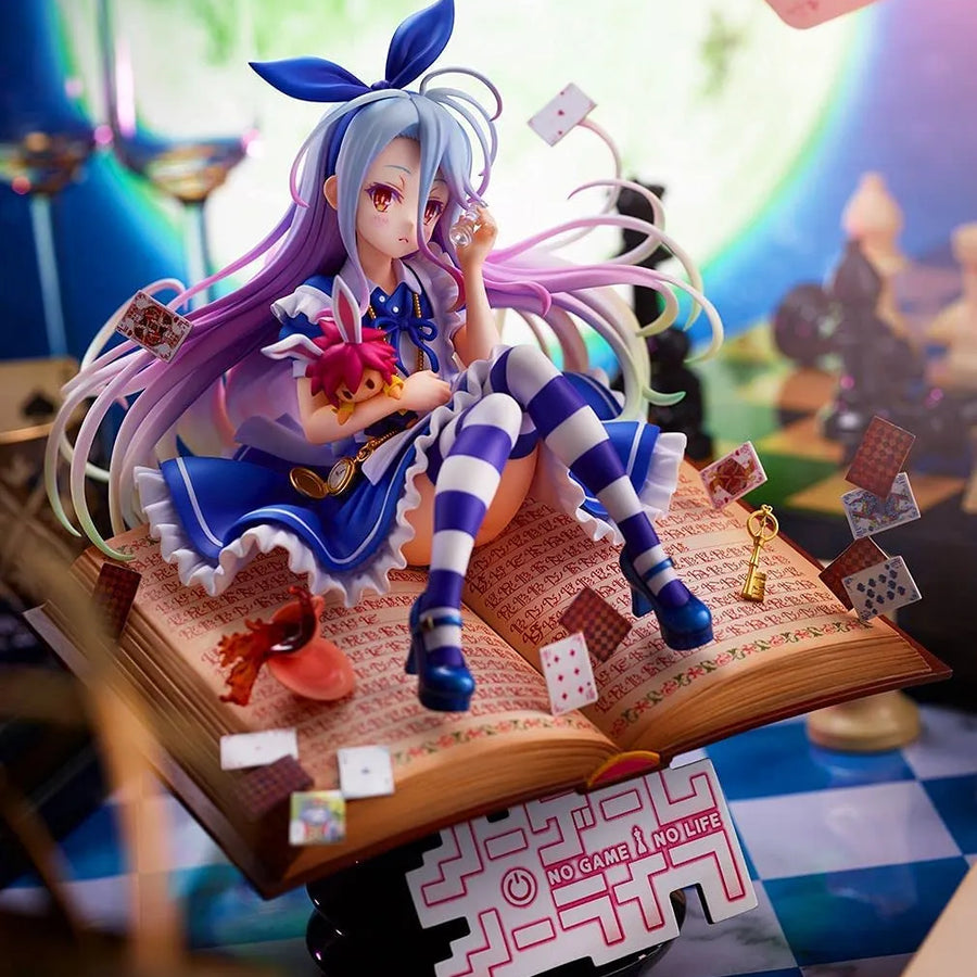 No Game No Life - Shiro - Shibuya Scramble Figure - 1/7 - Alice in Wonderland Ver. (Alpha Satellite)ㅤ – eStream – ActionFigure Brasil