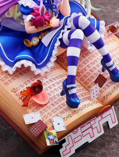 No Game No Life - Shiro - Shibuya Scramble Figure - 1/7 - Alice in Wonderland Ver. (Alpha Satellite)ㅤ – eStream – ActionFigureBrasil — com base expositora