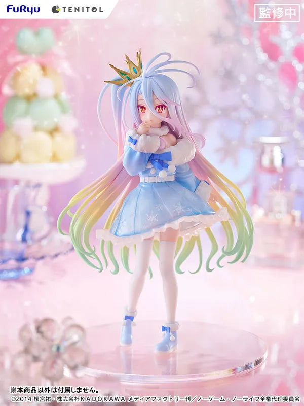 No Game No Life - Shiro - Tenitol (FuRyu)ㅤ – FuRyu – ActionFigureBrasil