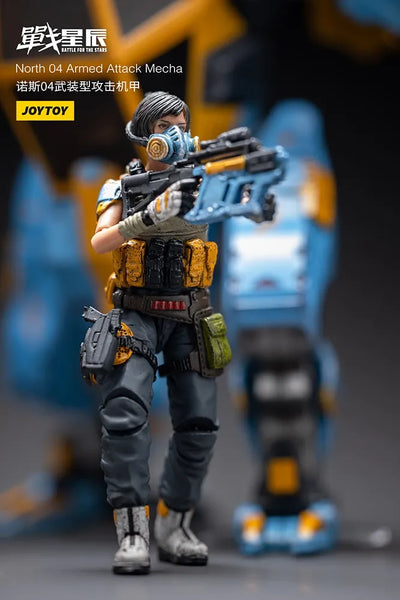 North 04 Armed Attack Mecha – Joytoy – ActionFigure Brasil
