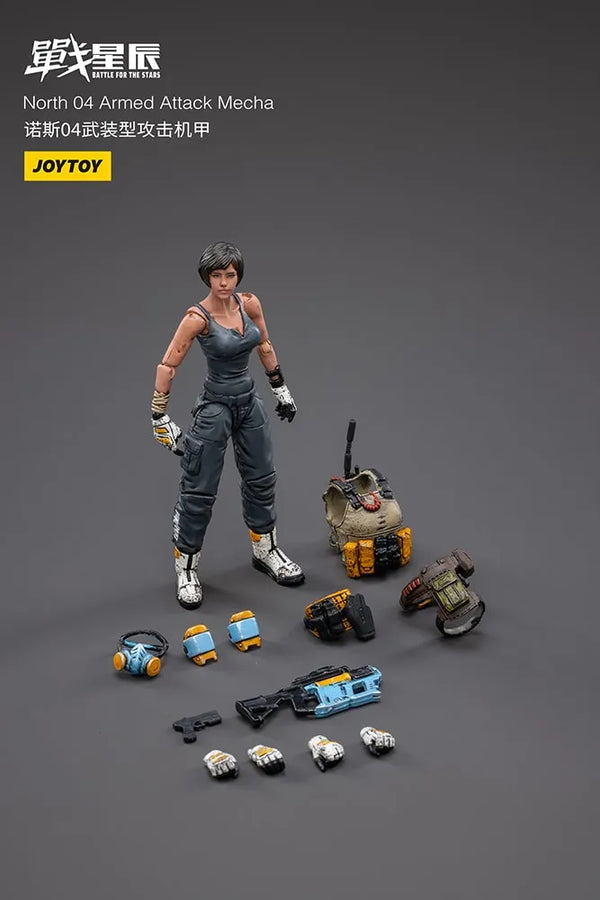 North 04 Armed Attack Mecha – Joytoy – ActionFigure Brasil