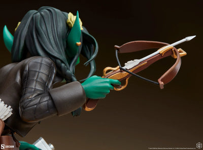Nott the Brave - Mighty Nein - LIMITED EDITION – Sideshow Collectibles – ActionFigure Brasil — com base expositora