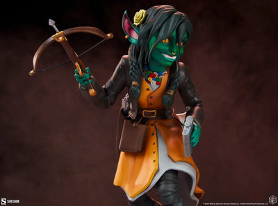 Nott the Brave - Mighty Nein - LIMITED EDITION – Sideshow Collectibles – ActionFigure Brasil — embalagem