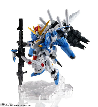 NXEDGE STYLE [MS UNIT] Ex-S Gundam (Blue Splitter Design) "Gundam Sentinel"ㅤ – Bandai Spirits – ActionFigure Brasil — com base expositora