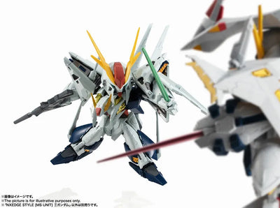 NXEDGE STYLE [MS UNIT] Xi Gundam "Mobile Suit Gundam: Hathaway's Flash"ㅤ – Bandai Spirits – ActionFigure Brasil — com base expositora