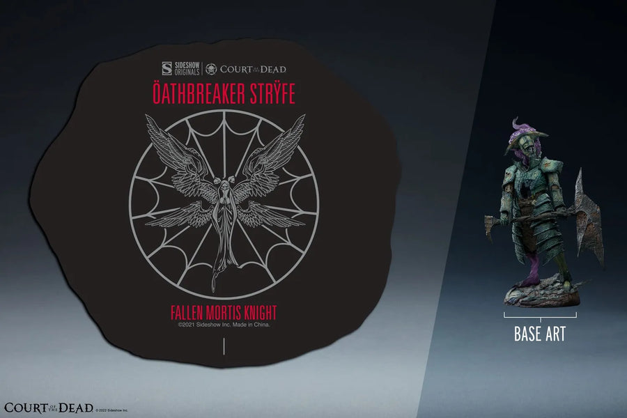 Oathbreaker Strÿfe: Fallen Mortis Knight - LIMITED EDITION: 500 – Sideshow Collectibles – ActionFigure Brasil
