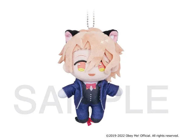 Obey Me! - Asmodeus - Plush Mascot - Kuroneko Shitsuji Kissa (Eimo)ㅤ – Eimo – ActionFigure Brasil