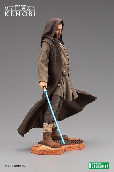 Obi-Wan Kenobi - ARTFX - 1/7 (Kotobukiya)ㅤ – Kotobukiya – ActionFigureBrasil — ângulo diferente