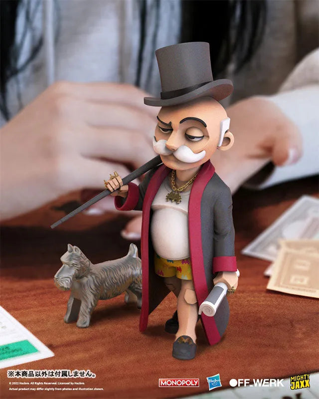 OFF_WERK/ Mr. Monopoly 6.5 Inch Vinyl Art Statueㅤ – Mighty Jaxx – ActionFigureBrasil