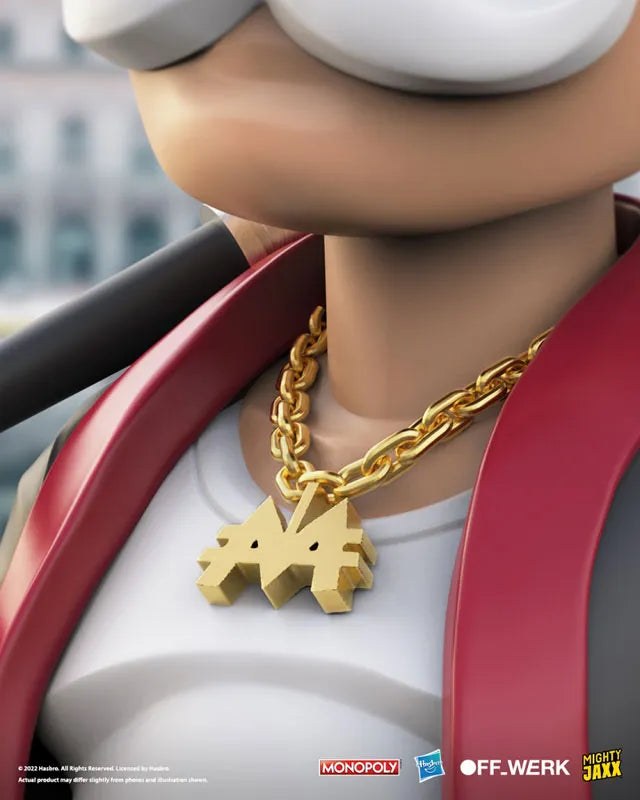 OFF_WERK/ Mr. Monopoly 6.5 Inch Vinyl Art Statueㅤ – Mighty Jaxx – ActionFigureBrasil