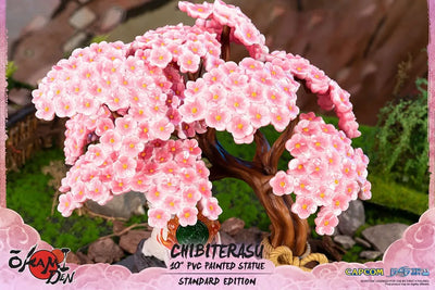 Okamiden: Chibiterasu Standard Edition – First 4 Figures – ActionFigure Brasil — com base expositora