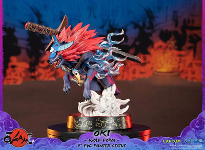 Oki (Wolf Form) – First 4 Figures – ActionFigure Brasil — embalagem