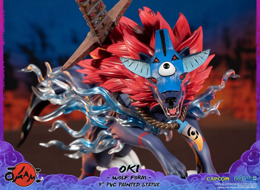 Oki (Wolf Form) – First 4 Figures – ActionFigure Brasil
