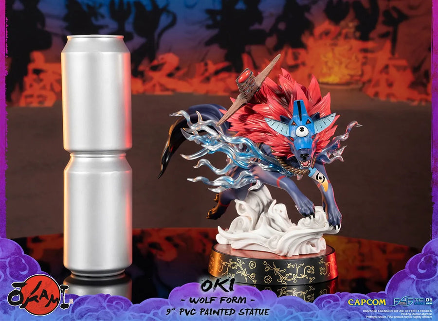 Oki (Wolf Form) – First 4 Figures – ActionFigure Brasil