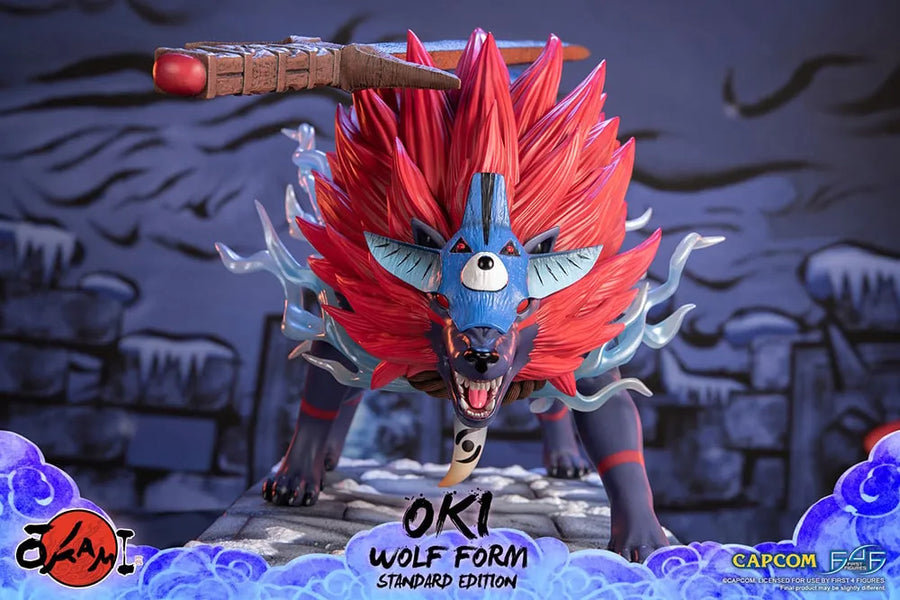 Oki (Wolf Form) - LIMITED EDITION: 400 – First 4 Figures – ActionFigure Brasil