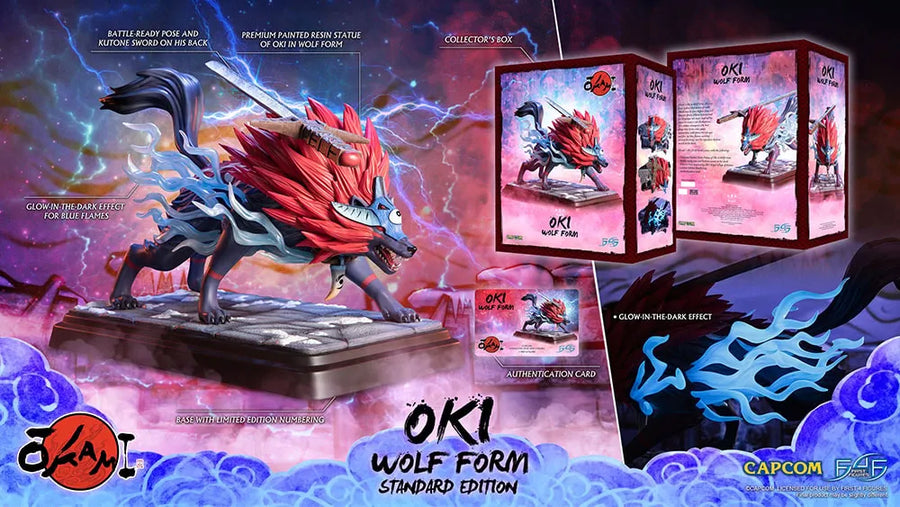 Oki (Wolf Form) - LIMITED EDITION: 400 – First 4 Figures – ActionFigure Brasil