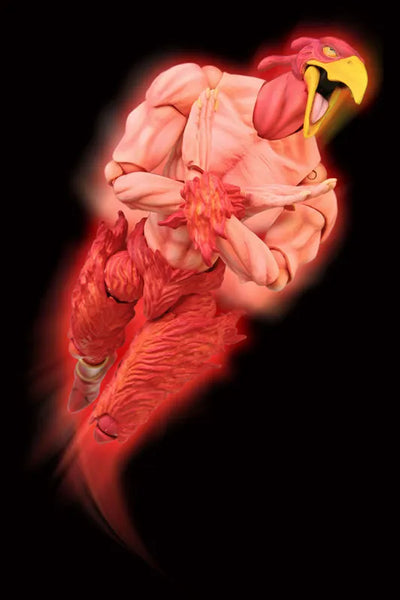 [Old Edition] Super Action Statue - JoJo's Bizarre Adventure Part.III #7 Magician's Redㅤ – Medicos Entertainment – ActionFigureBrasil — com base expositora