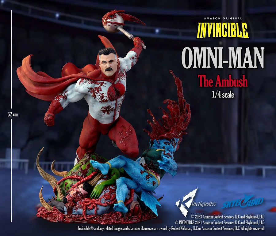 Omni-Man: The Ambush - LIMITED EDITION: TBD – Kinetiquettes – ActionFigure Brasil