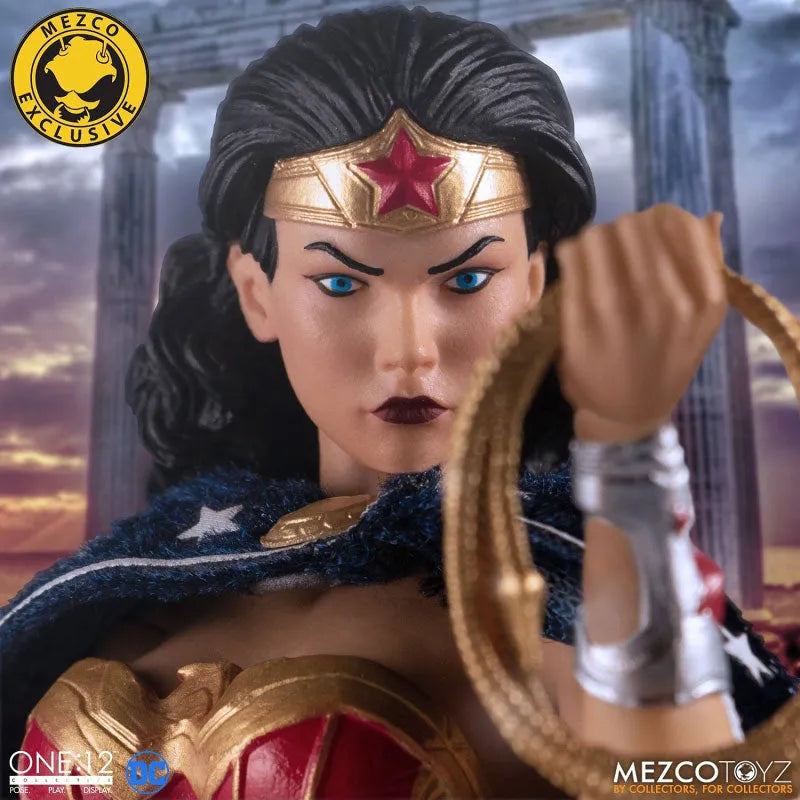 ONE:12 Collective / DC Comics: Classic Wonder Woman 1/12 Action Figureㅤ – Mezco – ActionFigureBrasil