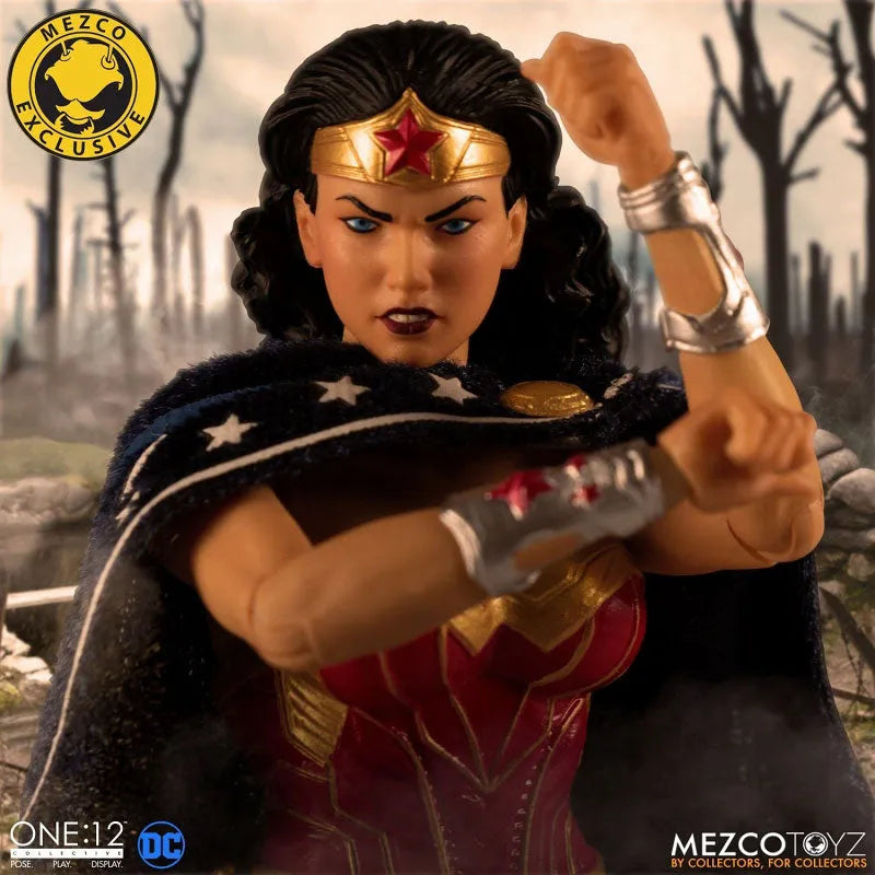 ONE:12 Collective / DC Comics: Classic Wonder Woman 1/12 Action Figureㅤ – Mezco – ActionFigureBrasil