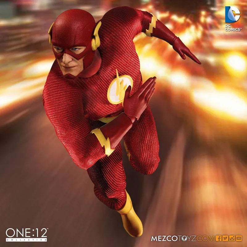 ONE:12 Collective - DC Comics: Flash 1/12 Action Figureㅤ – Mezco – ActionFigure Brasil