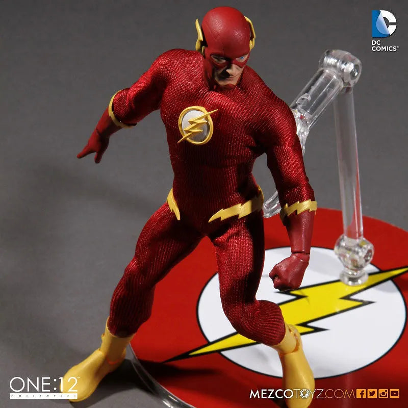 ONE:12 Collective - DC Comics: Flash 1/12 Action Figureㅤ – Mezco – ActionFigure Brasil