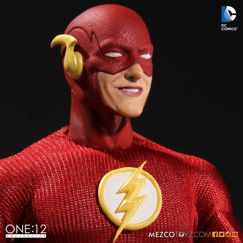 ONE:12 Collective - DC Comics: Flash 1/12 Action Figureㅤ – Mezco – ActionFigure Brasil