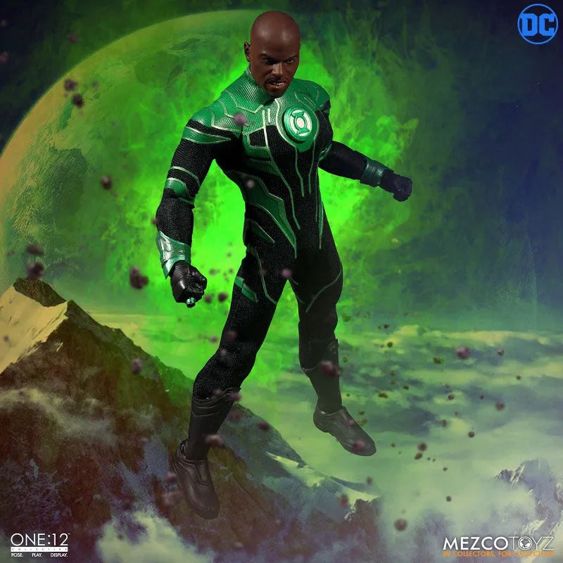 ONE:12 Collective / DC Comics: Green Lantern John Stewart 1/12 Action Figure(Provisional Pre-order)ㅤ – Mezco – ActionFigure Brasil