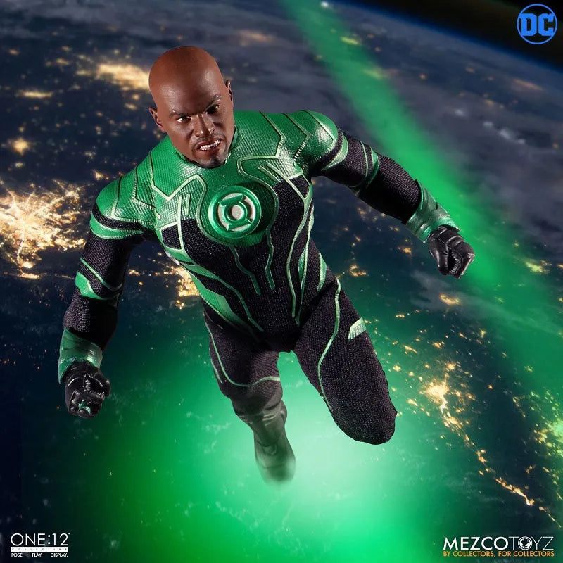 ONE:12 Collective / DC Comics: Green Lantern John Stewart 1/12 Action Figure(Provisional Pre-order)ㅤ – Mezco – ActionFigure Brasil