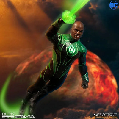 ONE:12 Collective / DC Comics: Green Lantern John Stewart 1/12 Action Figure(Provisional Pre-order)ㅤ – Mezco – ActionFigureBrasil — detalhe do produto