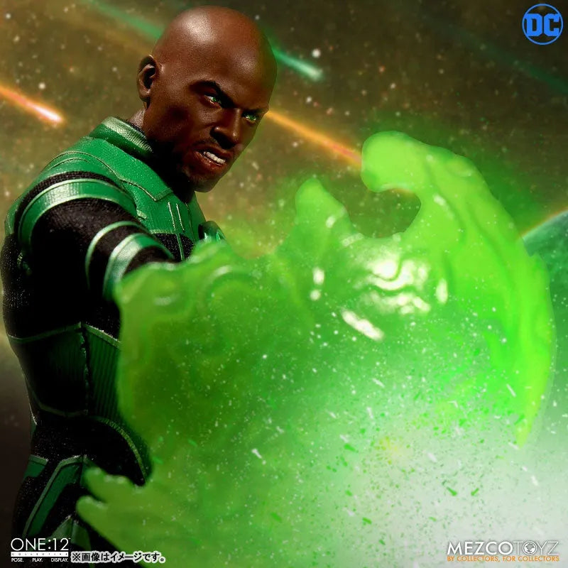 ONE:12 Collective / DC Comics: Green Lantern John Stewart 1/12 Action Figure(Provisional Pre-order)ㅤ – Mezco – ActionFigure Brasil