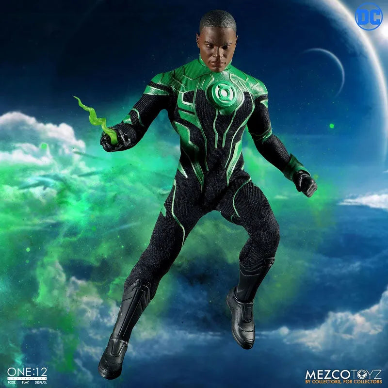 ONE:12 Collective / DC Comics: Green Lantern John Stewart 1/12 Action Figure(Provisional Pre-order)ㅤ – Mezco – ActionFigure Brasil