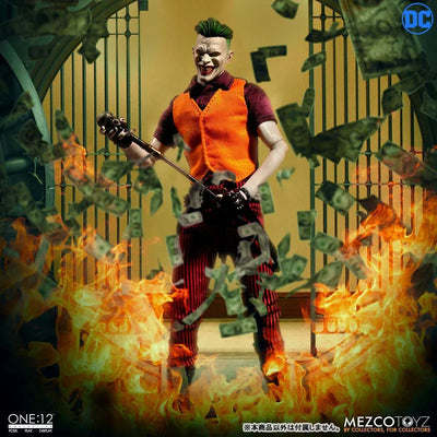 ONE:12 Collective - DC Comics: Joker 1/12 Action Figure Clown Prince of Crime ver(Provisional Pre-order)ㅤ – Mezco – ActionFigure Brasil