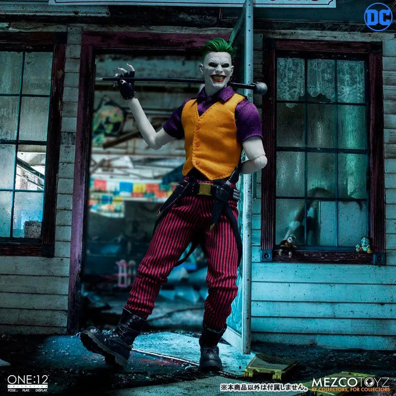 ONE:12 Collective - DC Comics: Joker 1/12 Action Figure Clown Prince of Crime ver(Provisional Pre-order)ㅤ – Mezco – ActionFigure Brasil